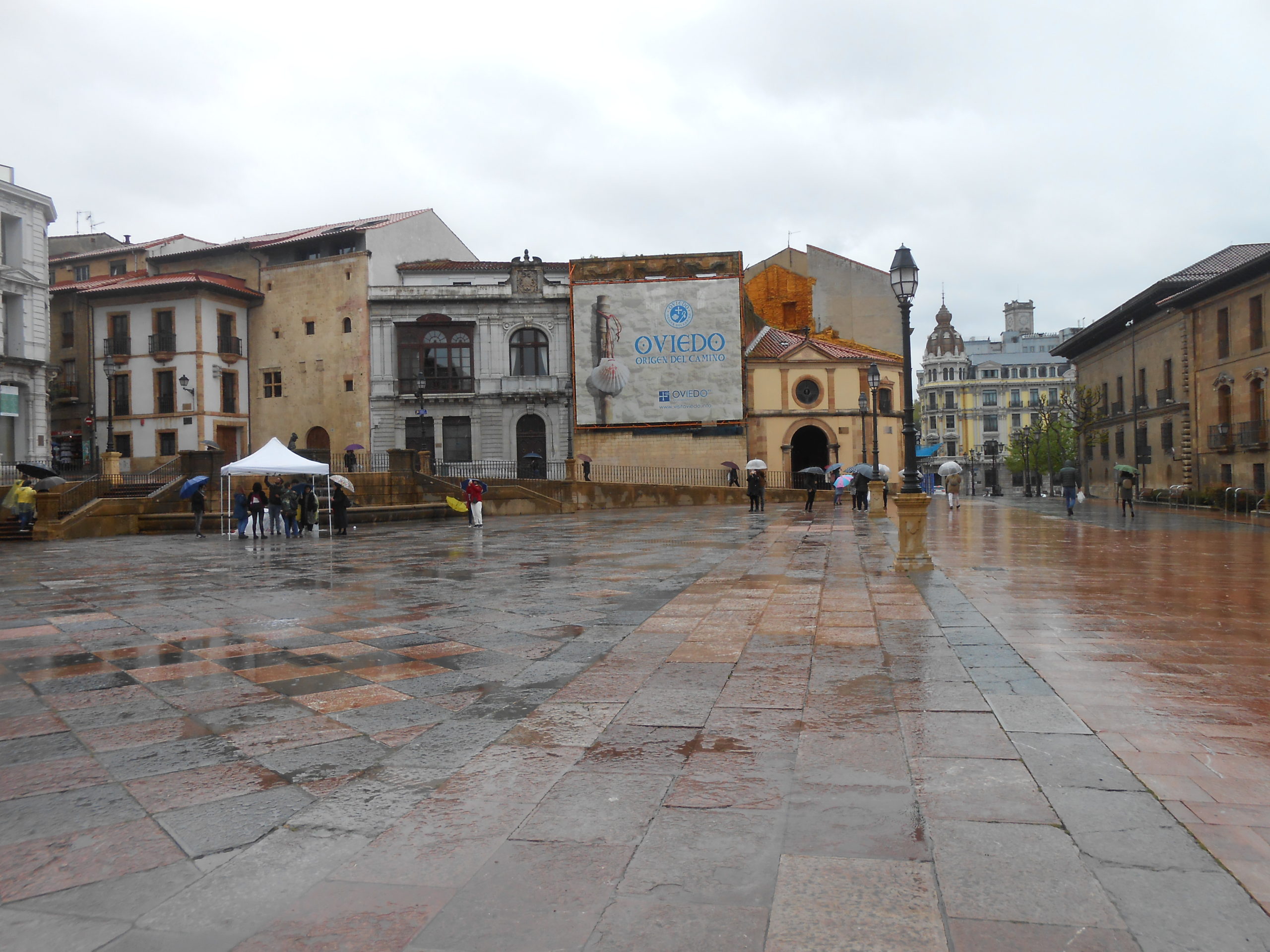 The Cathedral Plaza in Oviedo