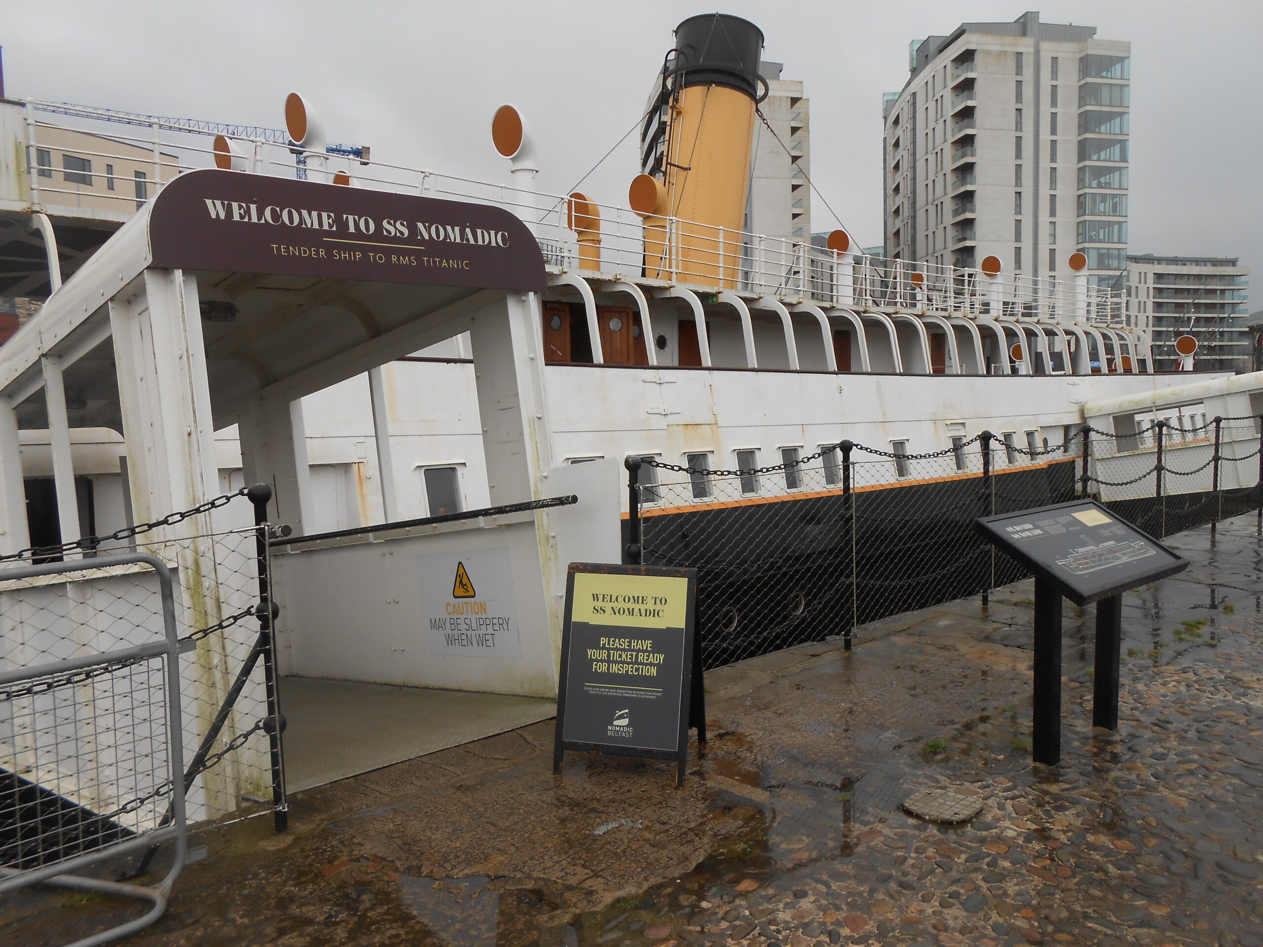 SS Nomadic, of the Titanic's family