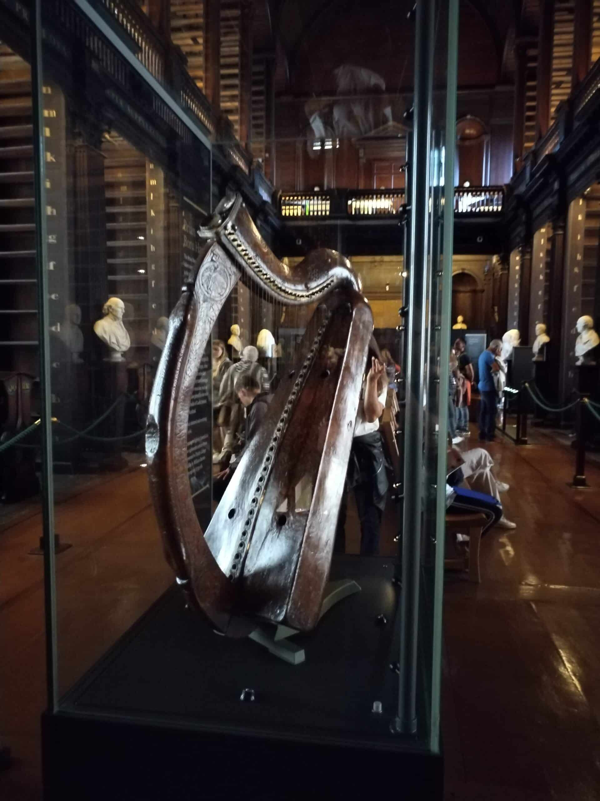 Brian Boru's Harp in the Long Room