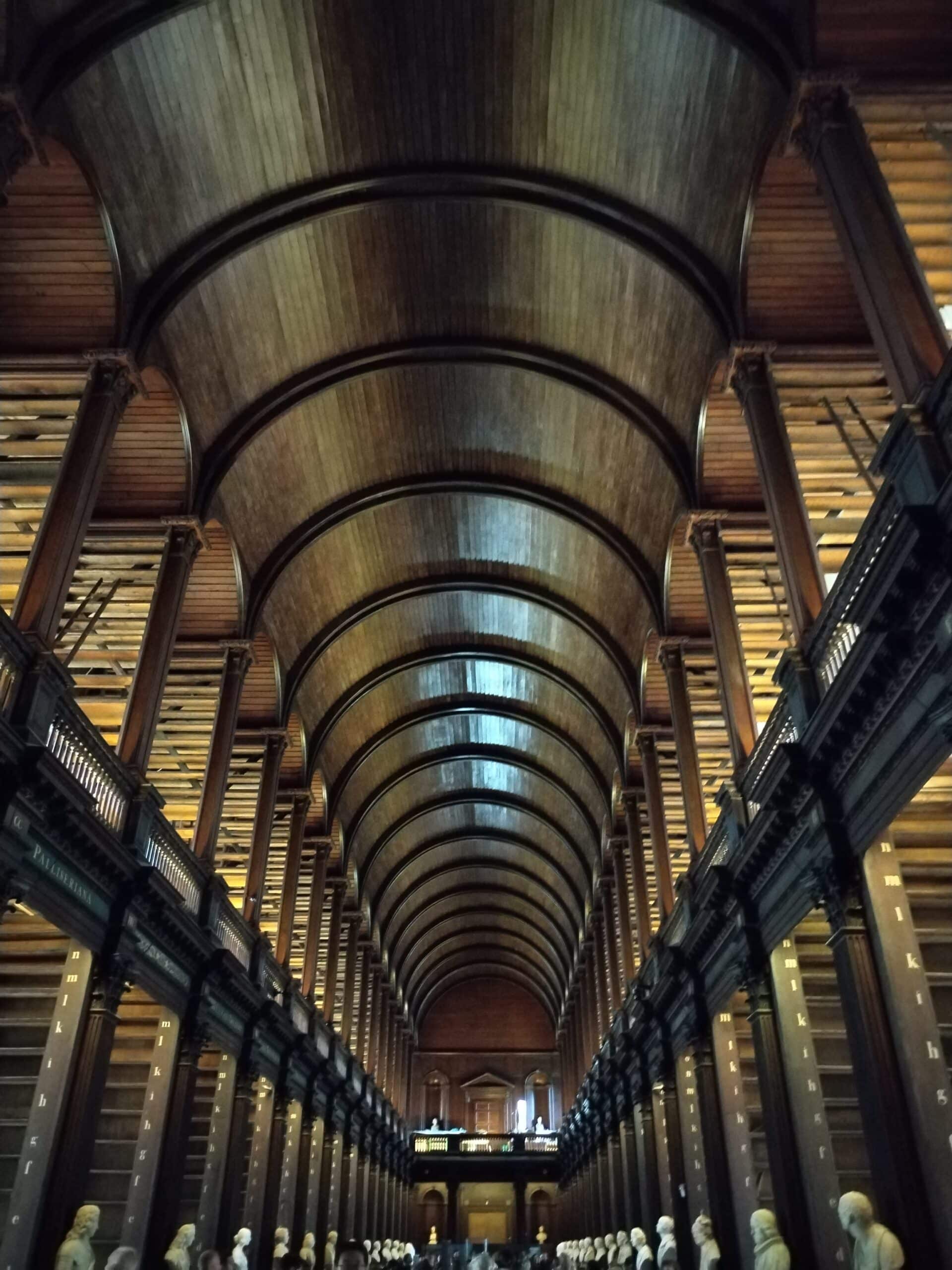 The Long Room in Trinity College