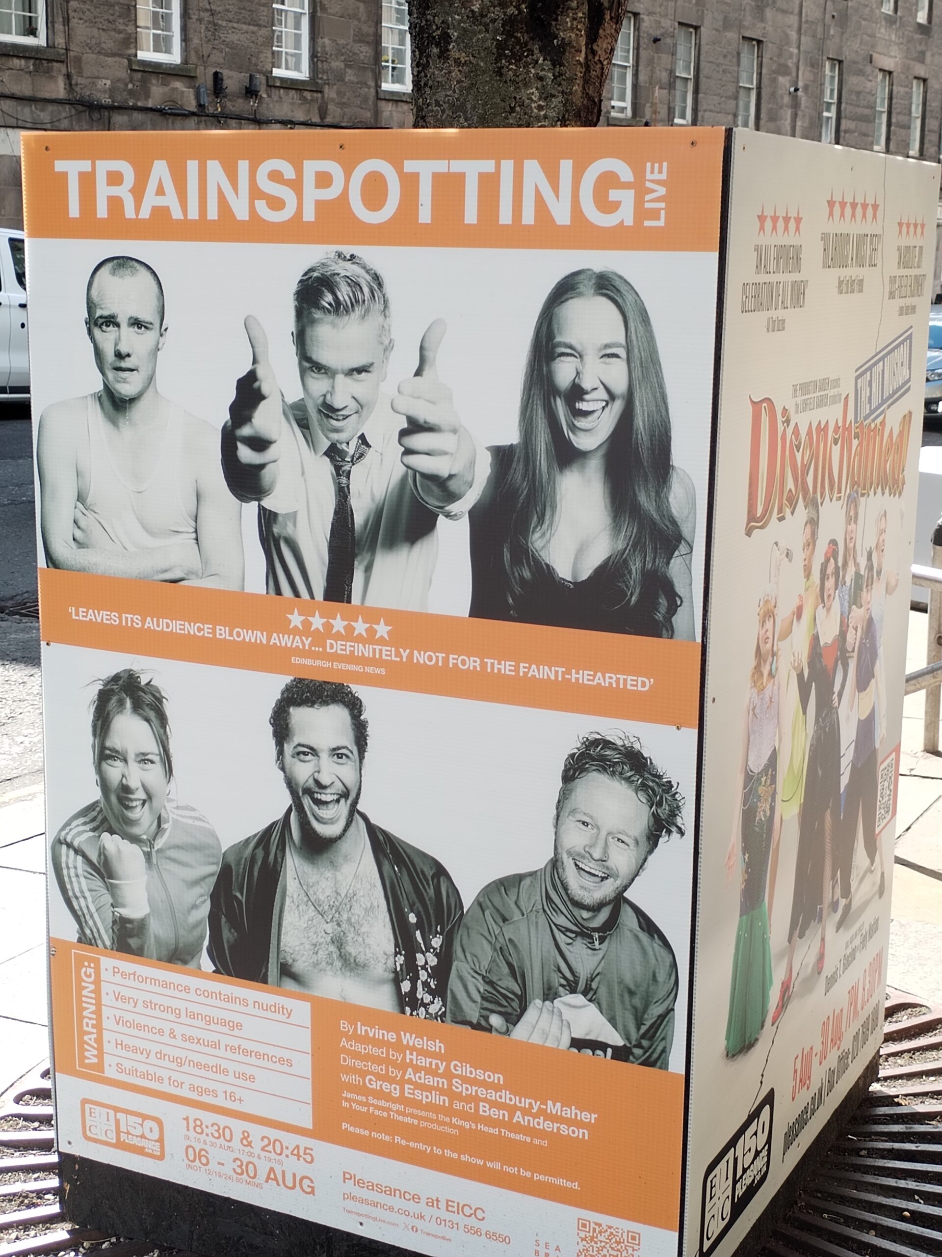 Trainspotting Theatre Edinburgh