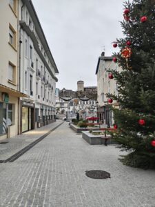 Lourdes Town at Christmas